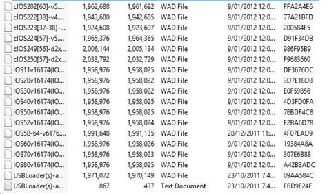 Trying to Install cIOS 222 via ModMii. : r/WiiHacks .